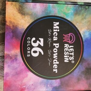 LET'S RESIN Mica Powder Set - 36 Colors